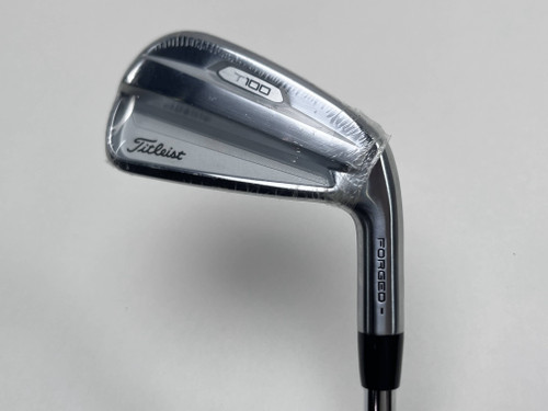 Titleist T100 2021 Single 4 Iron True Temper AMT Tour White S300 Stiff RH NEW, 1 of 12