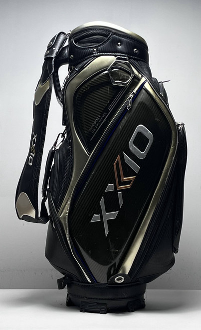 XXIO Premium Staff Bag Black 5-Way Divide Single Strap Golf Bag, 1 of 12
