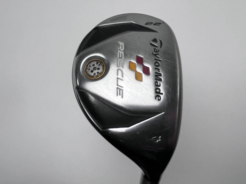 TaylorMade Rescue 2009 4 Hybrid 22* Aldila REAX 65g Regular Graphite Mens RH, 1 of 12