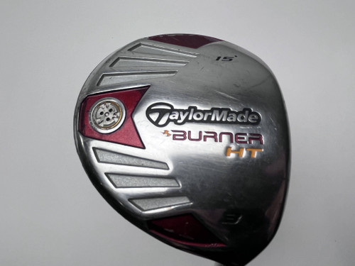 TaylorMade Burner Steel 2007 HT 3 Fairway Wood 15* REAX SuperFast 50g Senior RH, 1 of 12