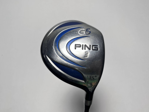 Ping G5 3 Fairway Wood 15* TFC100F Regular Graphite Mens RH, 1 of 12