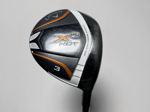 Callaway X2 Hot 3 Fairway Wood 15* Aldila Tour ATX 60g Stiff RH Midsize Grip, 1 of 12