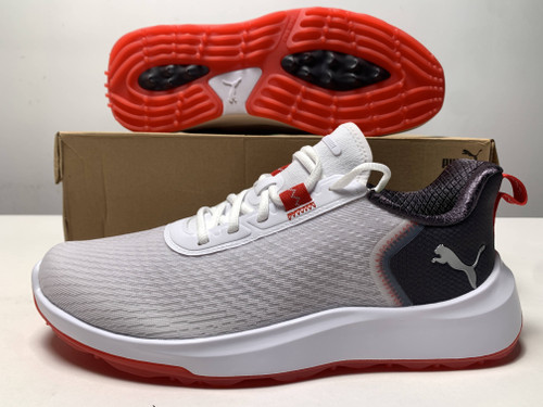 Puma Fusion Crush Sport Golf Shoes White Men's SZ 9.5 (379204 01) NIB, 1 of 12
