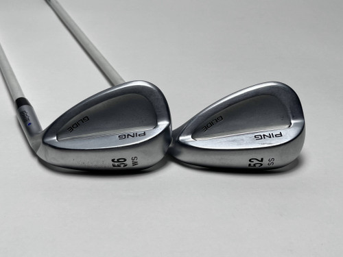 Ping Glide Wedge Set 52* 56* Purple Dot 1.5* Flat ULT220 Ultra Lite Ladies RH, 1 of 12