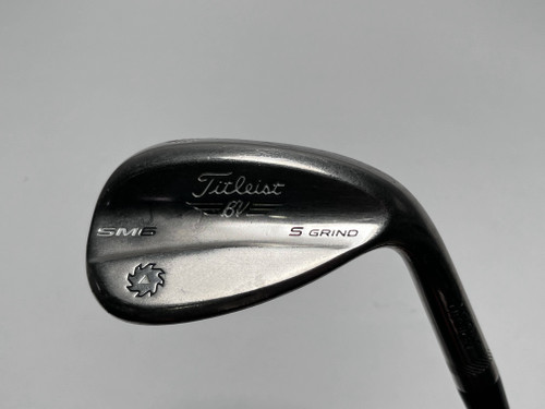 Titleist Vokey SM6 Steel Grey Wedge 58* 10 Bounce S-Grind Wedge Steel Mens RH, 1 of 12
