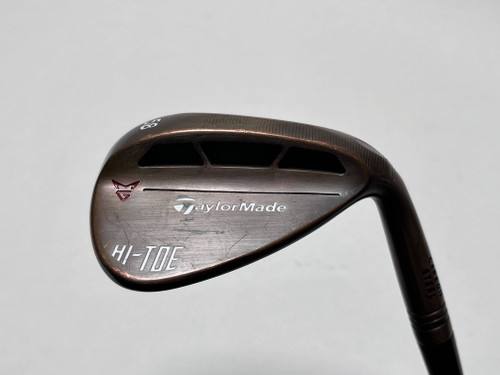 TaylorMade Milled Grind HI-TOE Wedge 58* KBS Hi-Rev 2.0 115g Wedge Steel Mens RH, 1 of 12