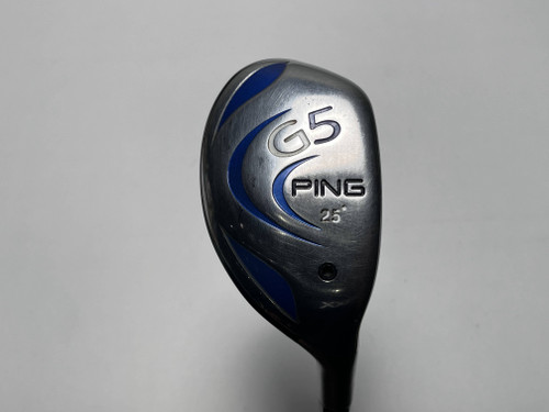 Ping G5 5 Hybrid 25* TFC100 Stiff Graphite Mens RH, 1 of 12