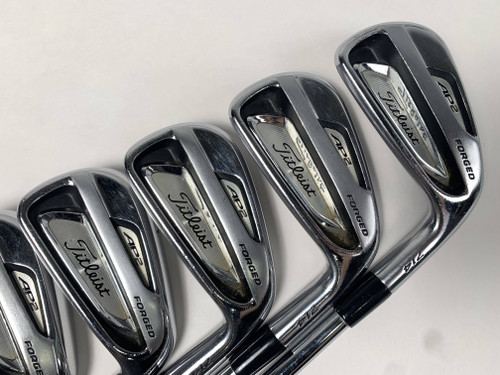 Titleist 714 AP2 Iron Set 4-PW True Temper Dynamic Gold S300 Stiff RH +1/2'', 1 of 12