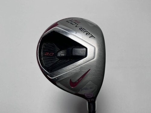 Nike VRS Covert 2.0 3 Fairway Wood 15* Kuro Kage Red 60g Stiff Graphite Mens RH, 1 of 12