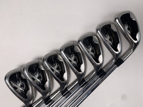 Callaway X-20 Tour Iron Set 4-PW Precision Rifle 5.0 Flighted Regular RH, 1 of 12
