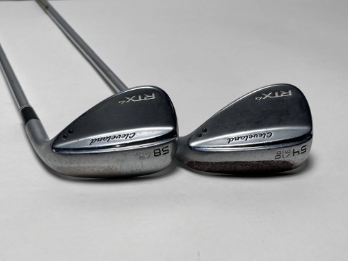 Cleveland RTX 4 Tour Satin Wedge Set 54* 10 | 58* 9 True Temper DG S400 RH +1/2", 1 of 12
