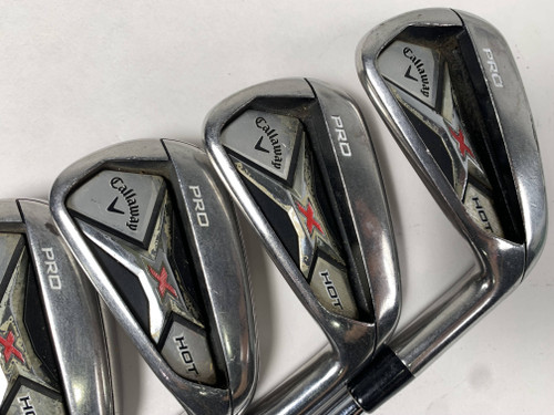 Callaway X Hot Pro 2013 Iron Set 5-PW DG S300U Regular Steel Mens