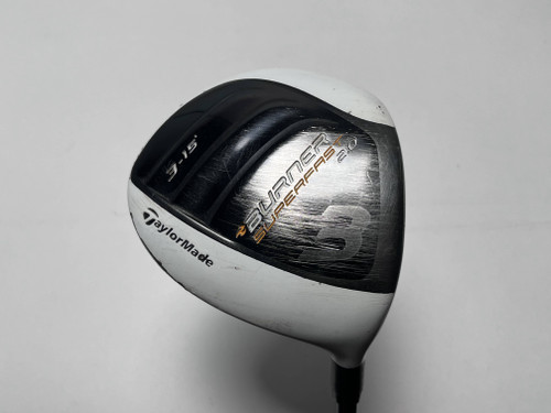 TaylorMade Burner Superfast 2.0 3 Fairway Wood 15* Matrix Ozik XCON-4.8 Stiff RH, 1 of 12