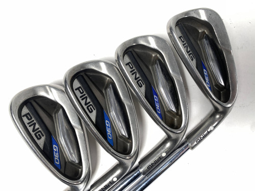 Ping G30 Iron Set 7-PW White Dot 3* Up CFS Distance Regular Steel Mens RH, 1 of 12