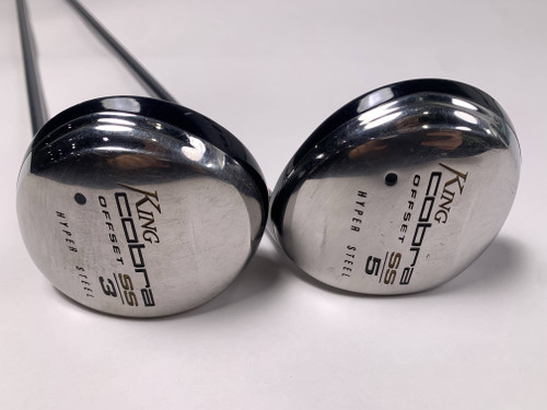 Cobra SS Hyper Steel Offset 3 & 5 Fairway Wood Set 15* 18* 50g Ladies RH, 1 of 12