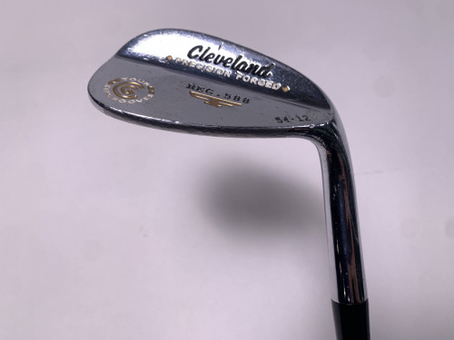 Cleveland 588 Chrome 2012 SW 54* 12 Bounce Wedge Steel Mens RH Midsize Grip, 1 of 12