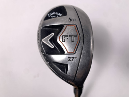 Callaway FT Hybrid 2008 5 Hybrid 27* Fujikura Fit On M Regular Graphite Mens RH, 1 of 12