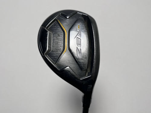 TaylorMade RocketBallz Black 3 Hybrid 19* RocketFuel 65g Stiff Graphite Mens RH, 1 of 12