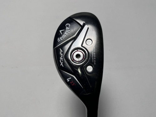 Callaway Apex 4 Hybrid 23* LAGP Ozik 85g Stiff Graphite Mens RH Midsize Grip, 1 of 12
