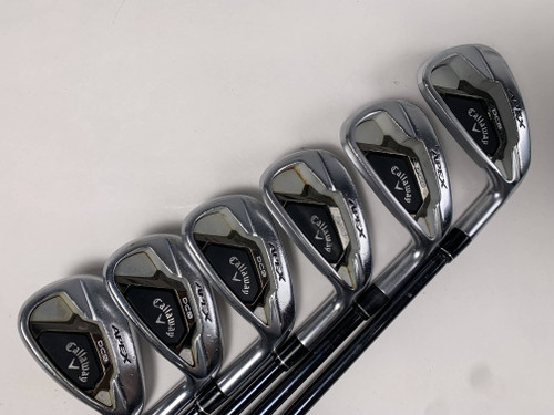 Callaway Apex DCB 21 Iron Set 5-PW UST Mamiya Recoil Dart F2 Senior RH +1/2'', 1 of 12