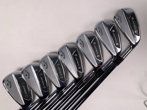 Callaway Apex Ai150 Iron Set 4-PW UST Mamiya Recoil Dart F3 75g Regular RH, 1 of 12