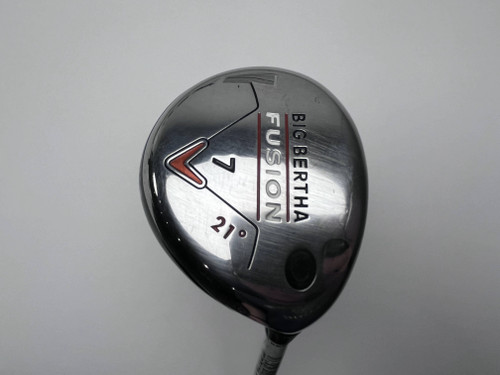 Callaway Big Bertha Fusion 7 Fairway Wood 21* Aldila NVS 55g Senior Graphite, 1 of 12