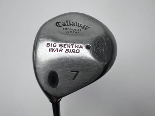 LEFTY Callaway Big Bertha Warbird 7 Fairway Wood 21* RCH 90 Regular Graphite LH, 1 of 12