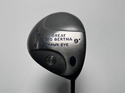 Callaway Callaway Big Bertha Hawk Eye Driver 9* Hawk Eye UL Firm Graphite Mens, 1 of 12