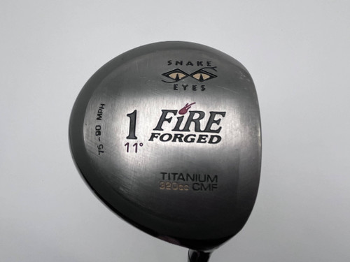 Snake Eyes Fire Forged Driver 11* Ladies Graphite Womens RH, 1 of 12