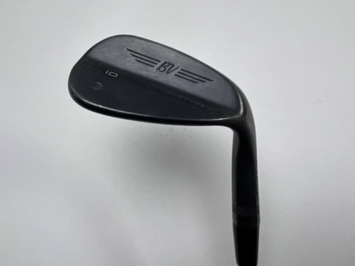 Titleist Vokey SM10 Jet Black GW 52* 8 F-Grind Wedge Steel Mens RH, 1 of 12