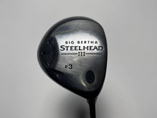 Callaway Steelhead III 3 Fairway Wood 15* System III Ladies Graphite Womens RH, 1 of 12