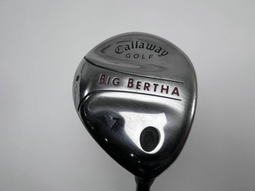 Callaway 2004 Big Bertha 7 Fairway Wood RCH 75w Firm Graphite Mens RH, 1 of 12