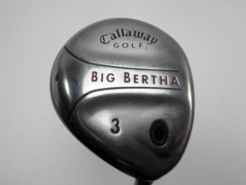 Callaway Big Bertha 2004 3 Fairway Wood 15* Mitsubishi Rayon Bassara F 53x5ct, 1 of 12