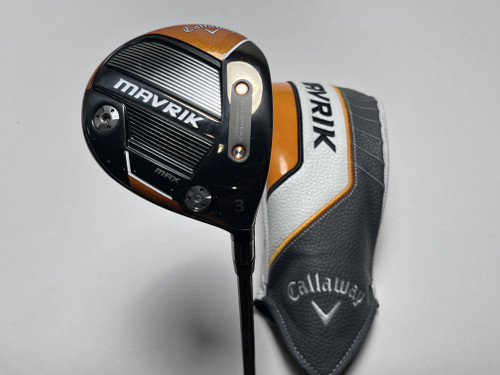 Callaway Mavrik Max 3 Fairway Wood 15* EvenFlow Riptide 5.0 60g Senior RH HC, 1 of 12