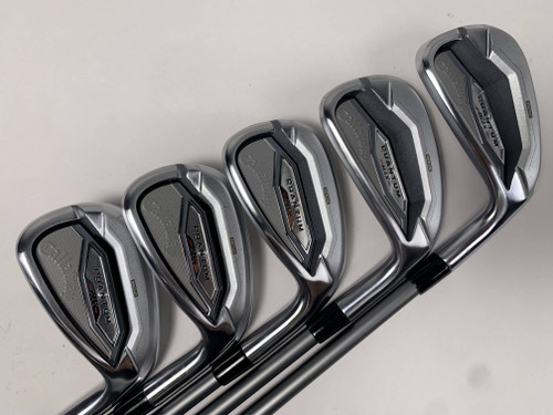 Callaway Quantum Max Iron Set 6-PW Project X Denali 5.5 60g Regular RH NEW, 1 of 12