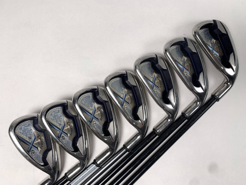 Callaway X-20 Iron Set 4-PW Ladies Graphite Womens RH, 1 of 12