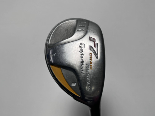 TaylorMade R7 Draw 3 Hybrid 19* REAX 55g Regular Graphite Mens RH Oversize Grip, 1 of 12