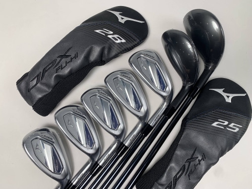 Mizuno JPX 925 Hot Metal HL Hybrid Iron Set 5H-6H 7-PW+GW Recoil F2 Senior RH HC, 1 of 12
