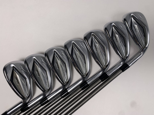 Mizuno JPX 923 Hot Metal HL Iron Set 5-PW+GW AeroTech SteelFiber i95 Stiff RH, 1 of 12