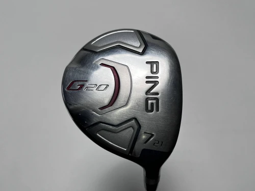 Ping G20 7 Fairway Wood 21* TFC169F Regular Graphite Mens RH, 1 of 12