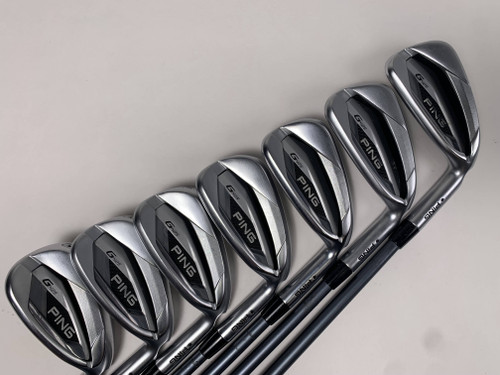 Ping G425 Iron Set 5-PW+SW Black Dot Alta CB AWT Regular Graphite Mens RH, 1 of 12