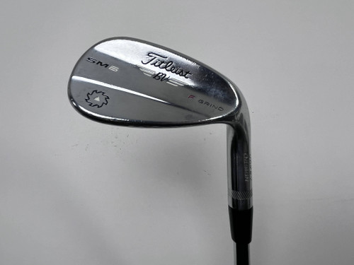 Titleist Vokey SM6 Tour Chrome GW 52* 8 F-Grind SM6 Wedge Steel RH, 1 of 12
