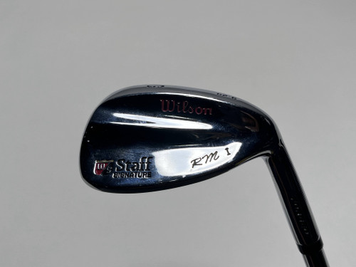 Wilson Staff Signature Forged RM-1 GW 52* 5 Fat Shaft 450 Wedge Steel Mens RH, 1 of 12
