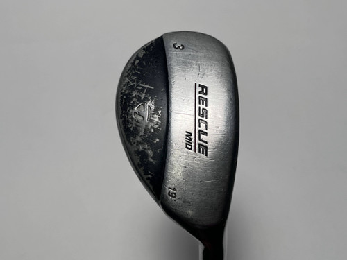 TaylorMade Rescue Mid 3 Hybrid 19* Light Metal Regular Steel Mens RH, 1 of 12