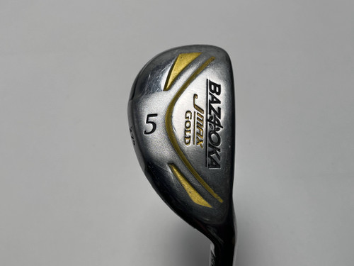 Tour Edge Bazooka Jmax Gold 5 Hybrid 27* Bazooka JMAX 74g Regular Graphite RH, 1 of 12