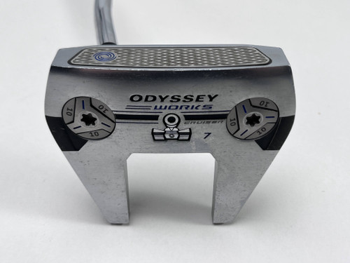 LEFTY Odyssey O-Works 7 Putter 35.5" SuperStroke Pistol 2.0 Mens LH +1/2", 1 of 12