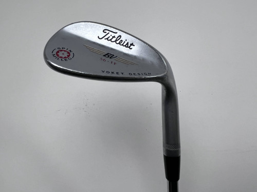 Titleist Vokey Spin Milled Chrome 2009 SW 56* 11 Wedge Steel Mens RH, 1 of 12