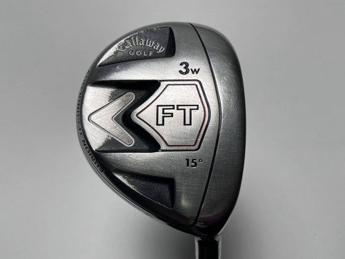 Callaway FT 2008 3 Fairway Wood 15* Fujikura E Fit-On 160 Stiff Graphite Mens RH, 1 of 12
