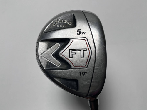 Callaway FT 2008 5 Fairway Wood 19* Fujikura E Fit-On 160 Stiff Graphite Mens RH, 1 of 12