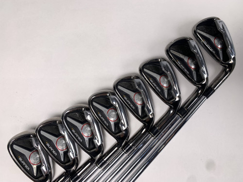 TaylorMade Burner 2009 Iron Set 4-PW+GW NS Pro 950 GH Stiff Steel Mens RH, 1 of 12